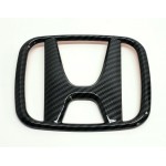 Emblème fibre de carbone  arrière Civic 2 portes 2012-15